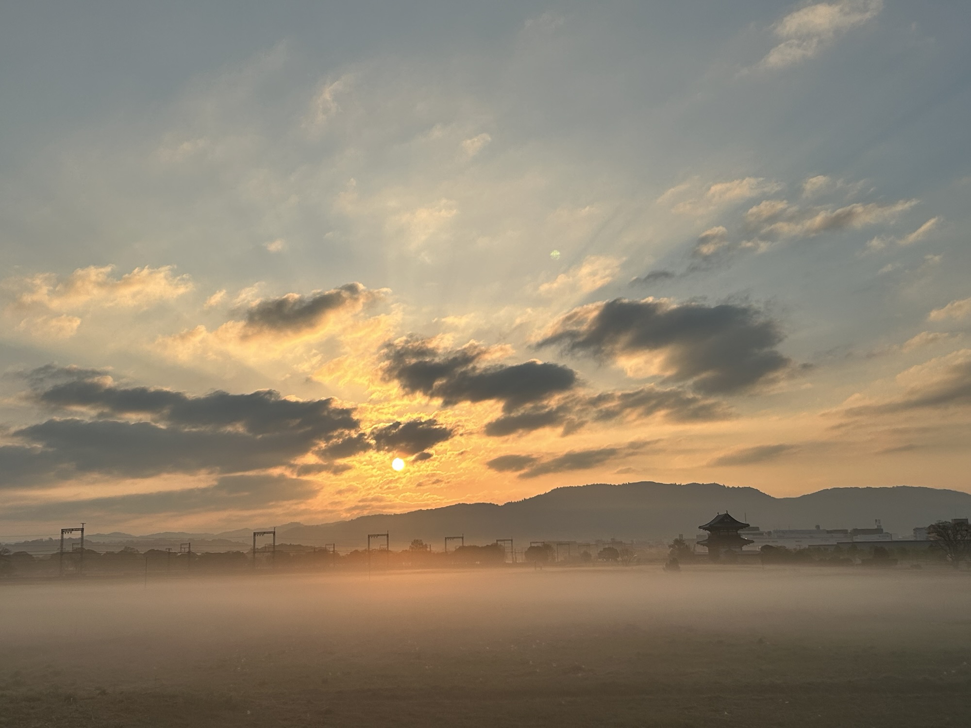 早朝だから見れる景色もある
